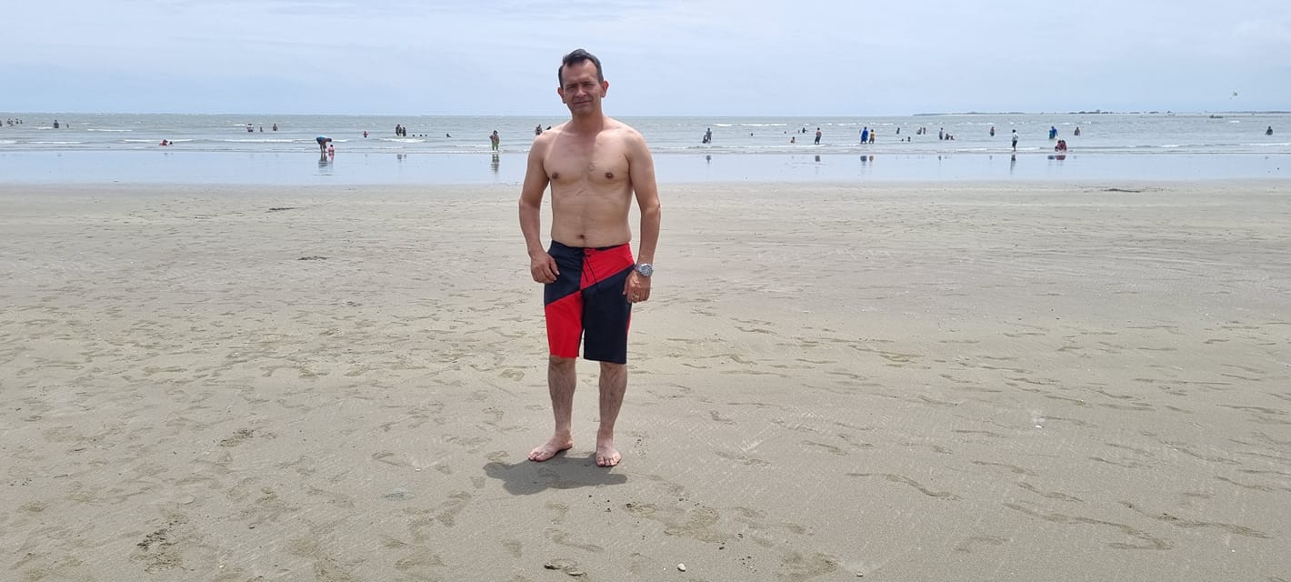 Te vi en las olas del mar