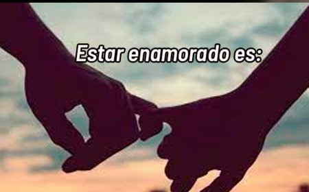 Estar enamorado es: